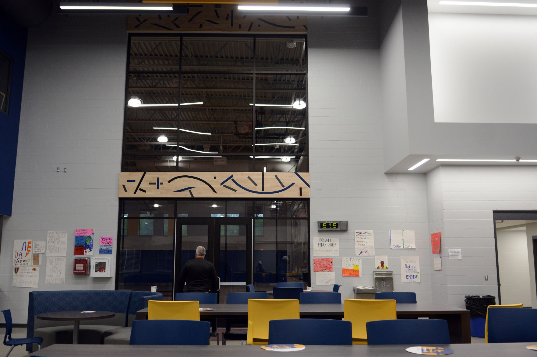 Baraboo school construction tour May 3, 2021